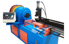 Máquina de tubos cuadrado semiautomática