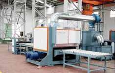 Línea productiva de máquina de hebras (SB) de esmerilado aceitero en láminas